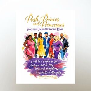 DDS Art Print, 8x10, Bible Verse, Paper Print, Unframed, Posher Series